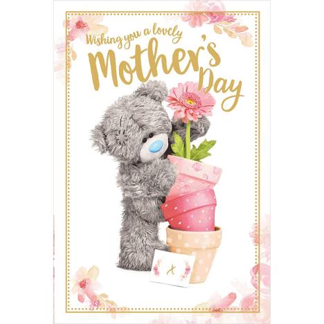 Holding Flower Pots 3D Holographic Me to You Bear Mother's Day Card £3.39